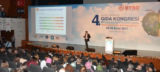 Bursa'da 4'üncü Uluslararası Gıda Kongresi başladı