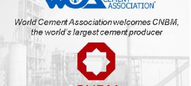 En büyük çimento üreticisi Çinli CNBM Dünya Çimento Birliği’nde