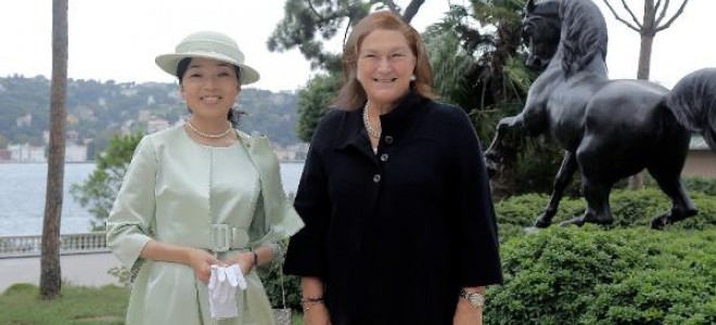 Japonya Prensesi Türk Iş Dünyasıyla Bir Araya Geldi