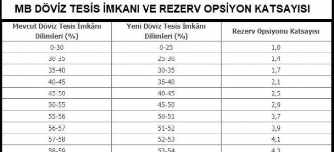 MB piyasadan 5.3 milyar lira çekiyor, bankalara 1.4 milyar dolar kalıyor