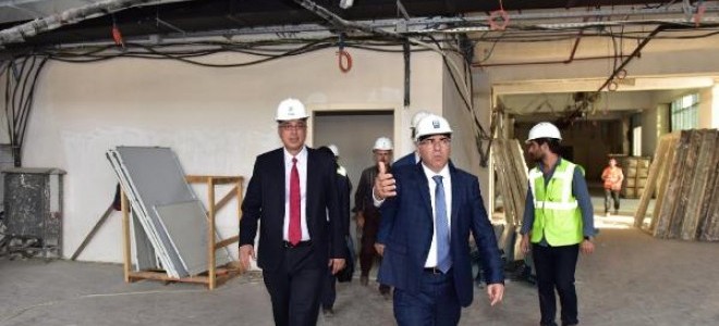 TOKİ Başkanı Turan Seyrantepe ve Sultanbeyli hastanelerinde inceleme yaptı