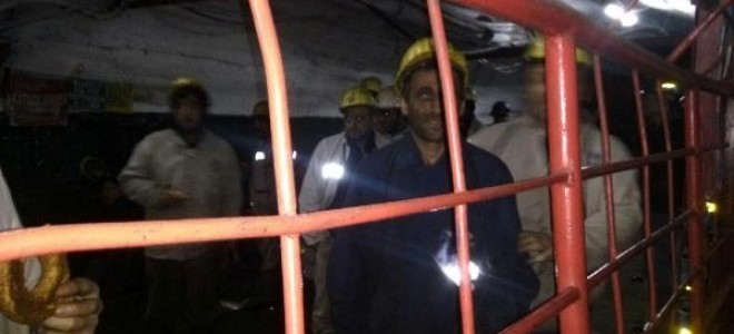 Zongludak'ta maden işçileri ocaktan çıkmama eylemi başlattı/ Ek fotoğraflar