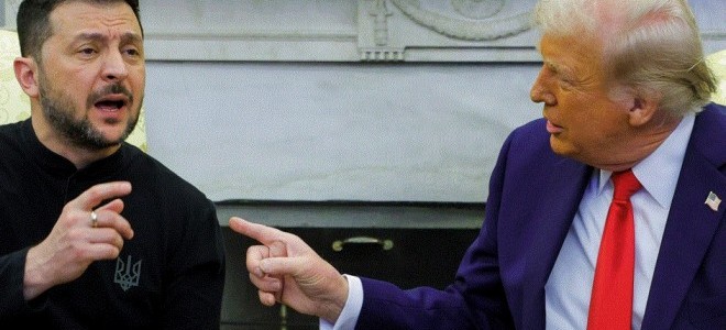 Trump ve Zelenskiy Beyaz Saray’da kameralar önünde tartıştı!