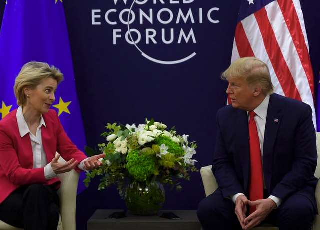 Trump tarife ile tehdit etti, Von der Leyen misilleme resti çekti
