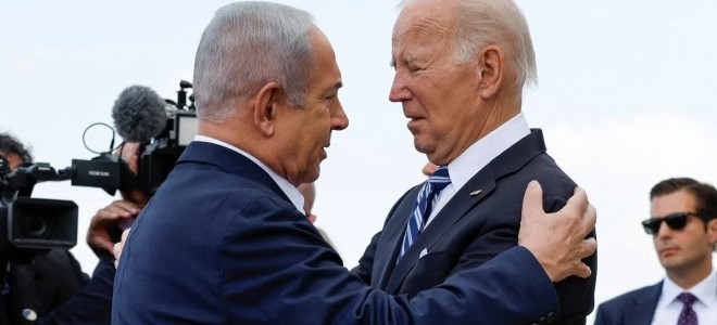 ABD Başkanı Joe Biden İsrail'de 