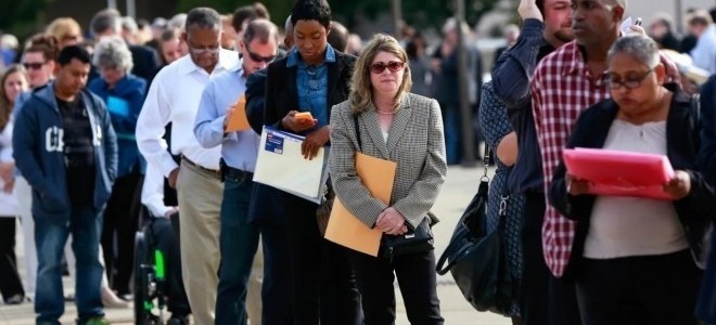 ABD'de işsizlik maaşı başvuruları iki ayın zirvesinde