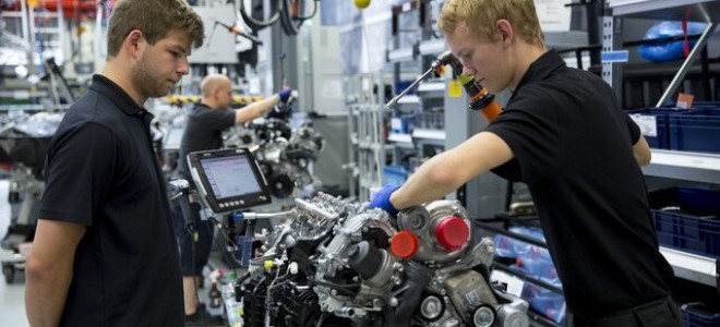 Almanya'da sanayi üretimi bu yıl ilk kez düştü