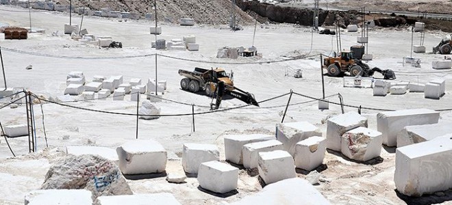 Burdur'dan 9 ayda 108 milyon dolarlık mermer ve doğal taş ihracatı