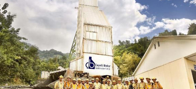 Çayeli Bakır işletmesi maden ömrünü 2036 yılına uzattı