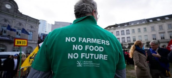 Çiftçi protestoları Avrupa'nın birçok ülkesine yayıldı