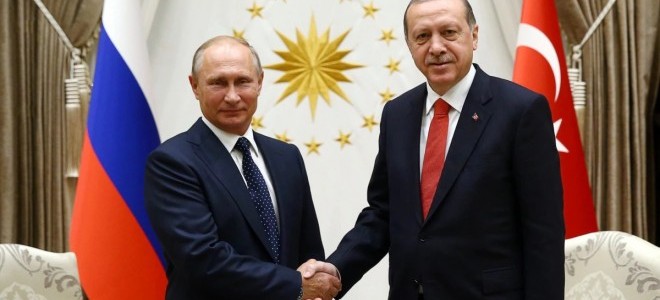 Cumhurbaşkanı Erdoğan Astana'da Putin'le bir araya geldi