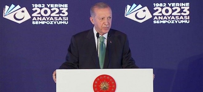 Cumhurbaşkanı Erdoğan'dan yeni anayasa açıklaması