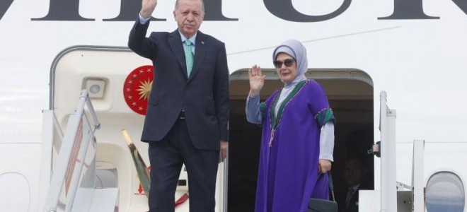 Cumhurbaşkanı Erdoğan, G20 Liderler Zirvesi için Hindistan'a gitti