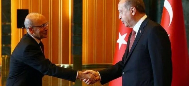 Cumhurbaşkanı Erdoğan, kabinede adı geçen Mehmet Şimşek ile görüştü