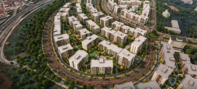 Damla Kent konutlarında daire seçimleri yarın başlıyor