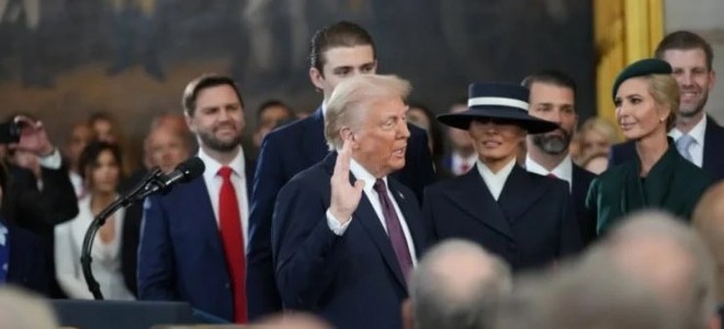 ABD'de ikinci Trump dönemi başladı: Trump'tan yemin töreni sonrası ilk açıklama