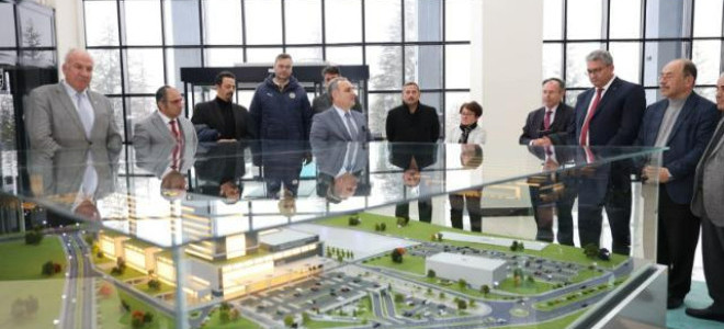 Erciyes Üniversitesi'ne 800 yataklı çevreci hastane binası