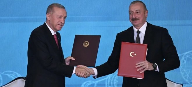 Iğdır-Nahçıvan Doğal Gaz Boru Hattı'nın temeli atıldı