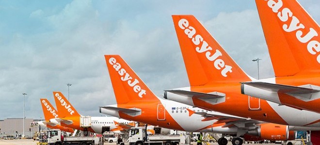 İngiliz hava yolu şirketi EasyJet'ten tarihi zarar