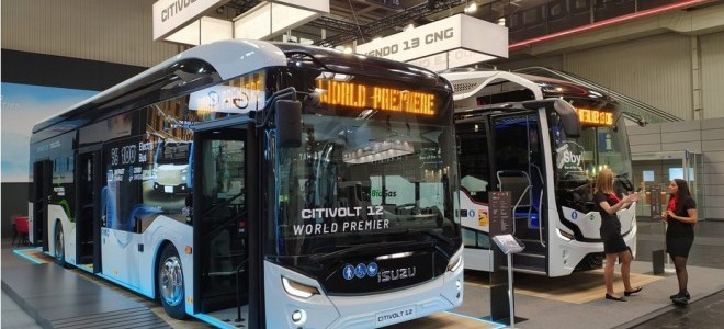 Isuzu'nun 100% elektrikli otobüsü Citivolt, demo turu için yollarda