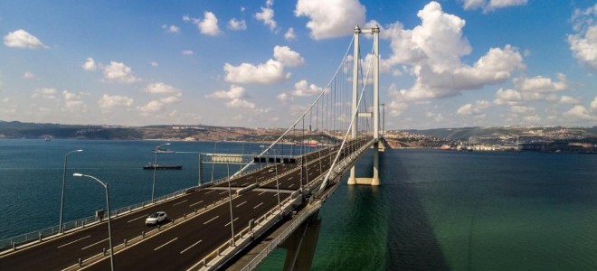 Osmangazi Köprüsü’nden araç geçişinde rekor kırıldı