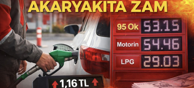 ÖTV artışı sonrası benzin ve motorin fiyatları güncellendi