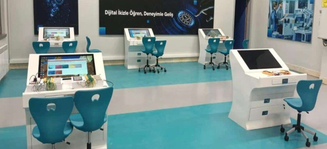 Samsun'da mesleki eğitim kurumları 295 milyon lira ciro elde etti