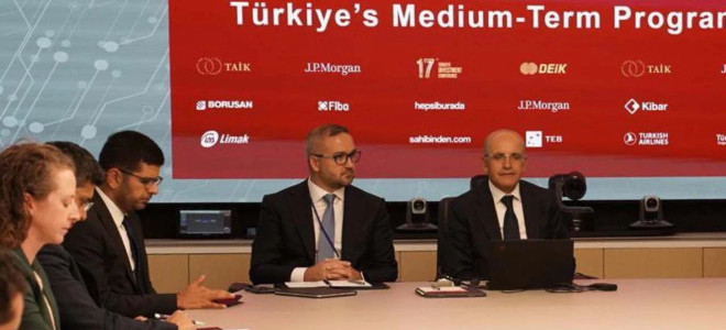 Şimşek ve Karahan, New York'ta yatırımcılarla buluştu