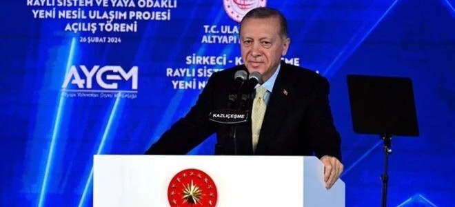 Erdoğan duyurdu: Sirkeci-Kazlıçeşme Raylı Sistem Hattı 15 gün ücretsiz olacak