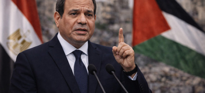 Sisi'den Davos'ta Filistin ve bölgesel istikrar mesajı