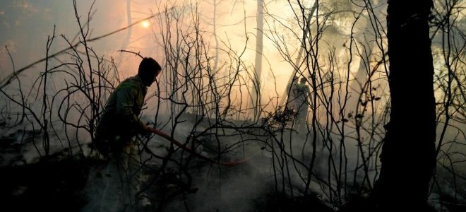 Son bir haftada 624 yangın çıktı