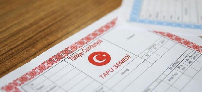 Tapu harcı geliri yılın ilk yarısında yüzde 28,5 arttı