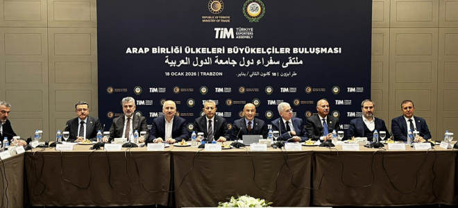 Arap Birliği Ülkeleri Büyükelçileri Trabzon'da bir araya geldi