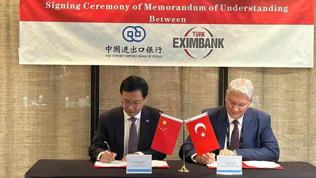 Türk Eximbank ile Çin Eximbank arasında anlaşma