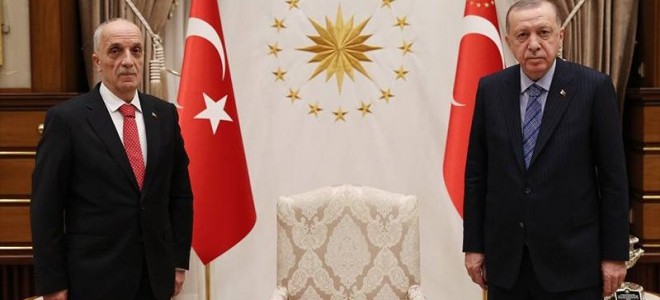 Türk-İş Başkanı Atalay, Erdoğan ile görüştü: 
