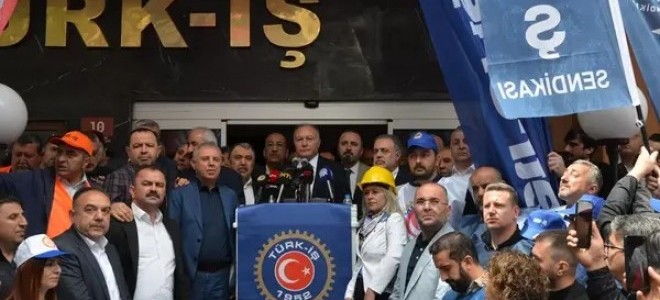 Türk-İş’ten 81 ilde grev tehdidi