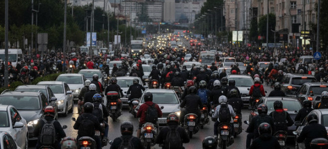 Türkiye'de trafiğe kayıtlı motosiklet sayısı 7 milyona dayandı