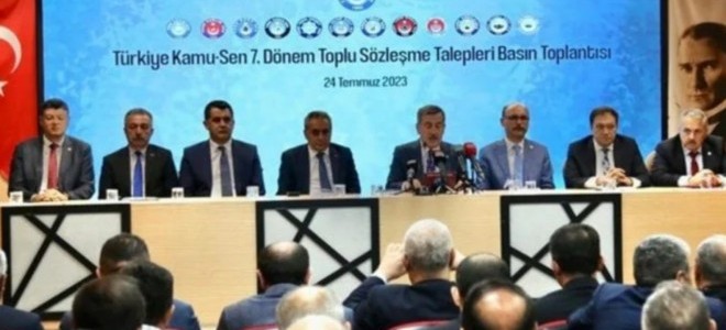 Türkiye Kamu-Sen, 7. Dönem Sözleşmesi'ne ilişkin taleplerini açıkladı