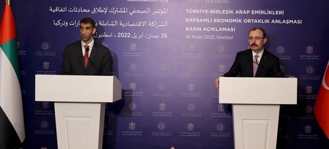Türkiye ve BAE ekonomik ilişkilerinde yeni dönemin temelleri atıldı