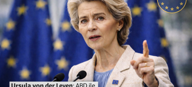 Ursula von der Leyen'den ABD'ye kararlılık mesajı