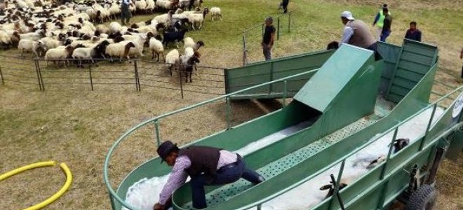 Van'da Üretilen 'Mobil Koyun Banyoluğu' Çiftçilere Dağıtıldı