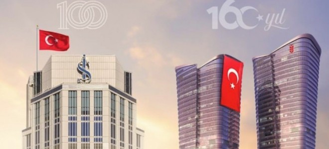 Ziraat Bankası ve İş Bankası'nın 100. yıl göndermeleri tebessüm ettirdi