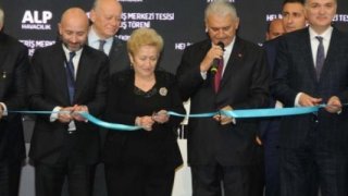 Başbakan Yıldırım Eskişehir'de Helikopter İş Merkezi Tesisleri'nin açılışını yaptı