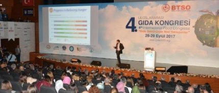 Bursa'da 4'üncü Uluslararası Gıda Kongresi başladı