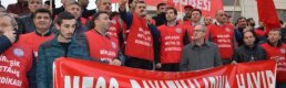 Gebze'de Metal İşçilerinden Protesto