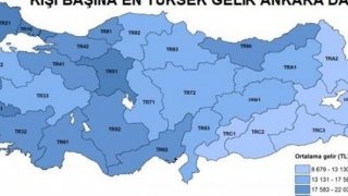 Kullanılabilir kişi başına yıllık gelir 20 bin liranın altında kaldı