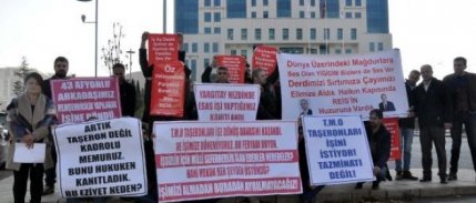 TMO'dan İşten Çıkartılan Taşeron İşçilerden Eylem