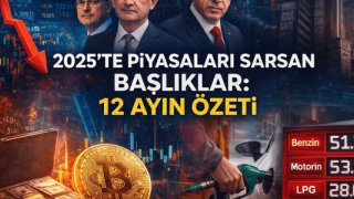 2025’te piyasaları sarsan başlıklar: 12 ayın özeti
