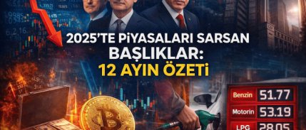 2025’te piyasaları sarsan başlıklar: 12 ayın özeti