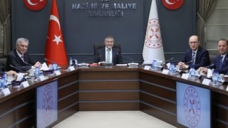 Bakan Nebati, İSO heyetiyle görüştü